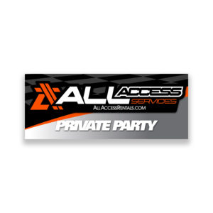 5'x2' AA Private Party Banner