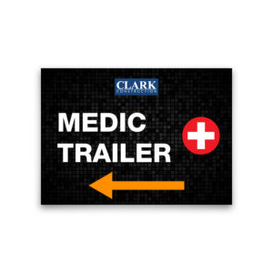MEDIC Sign - LEFT