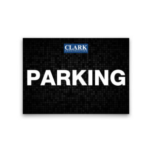 PARKING Sign