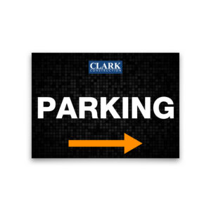 PARKING Sign - RIGHT