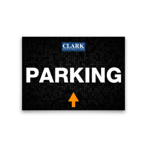 PARKING Sign - STRAIGHT